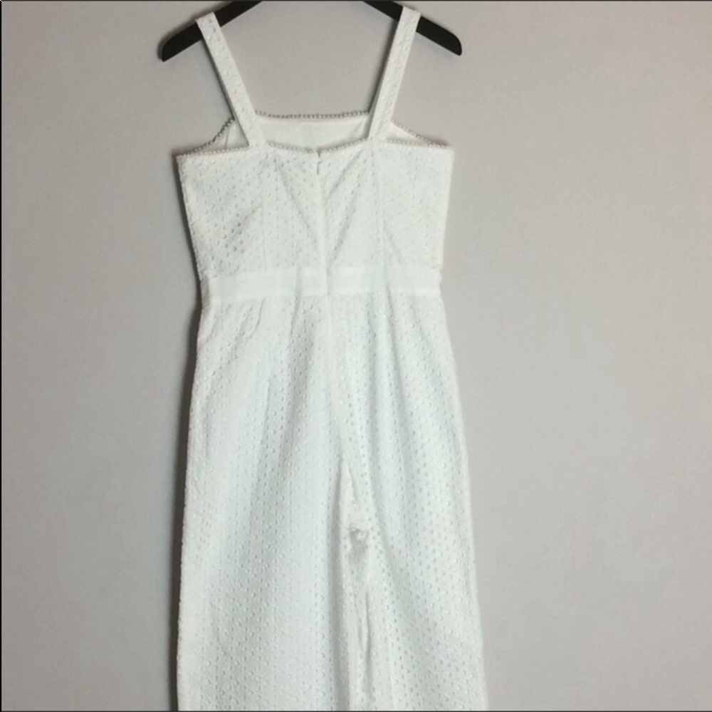 Banana Republic Eyelet Lace Elevated Jumpsuit - Picture 5 of 8